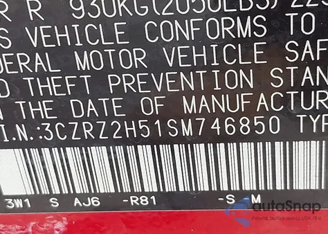 2025 Honda Hr-V Awd Sport z USA, uszkodzony, nr VIN 3CZRZ2H51SM746850